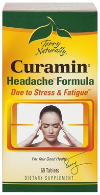 Picture of EuroPharma Terry Naturally Curamin Headache, 60 tabs