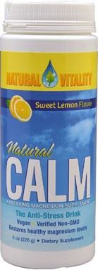 Picture of Natural Vitality Natural Calm, Sweet Lemon Flavor, 8 oz