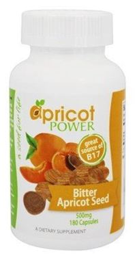 Picture of Apricot Power Bitter Apricot Seed, 500 mg, 180 Caps