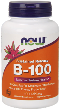 Picture of NOW Sustained Release B-100, 100 tabs