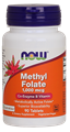 Picture of NOW Methyl Folate, 90 tablets