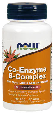 Picture of NOW Co-Enzyme B-Complex, 60 vcaps