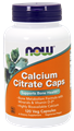 Picture of NOW Calcium Citrate Caps, 120 vcaps