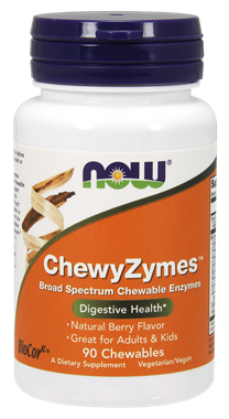 Picture of NOW ChewyZymes, 90 chewables