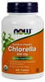 Picture of NOW Certified Organic Chlorella, 200 tabs