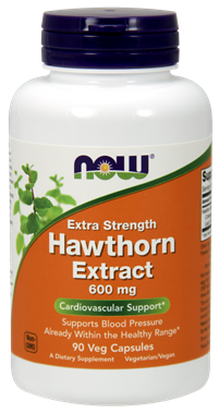 Picture of NOW Extra Strength Hawthorn Extract, 90 veg caps