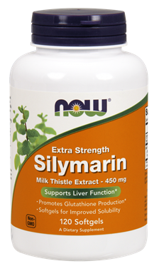 Picture of NOW Extra Strength Silymarin, 120 softgels