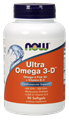 Picture of NOW Ultra Omega 3-D, 90 softgels