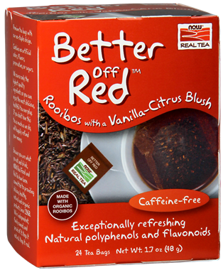 Picture of NOW Better Off Red Rooibos Tea, 24 tea bags