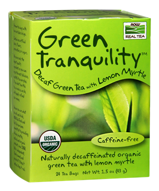 Picture of NOW Green Tranquility Tea, 24 tea bags