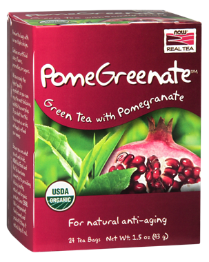 Picture of NOW PomeGreenate Tea, 24 tea bags