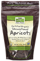 Picture of NOW Certified Organic Unsweetened Apricots, 16 oz 