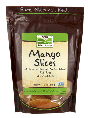 Picture of NOW Mango Slices, 10 oz