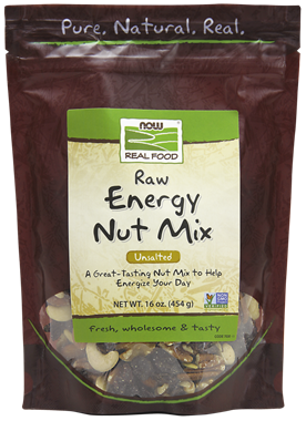 Picture of NOW  Raw Energy Nut Mix, 16 oz