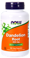 Picture of NOW Dandelion Root, 500 mg, 100 vcaps