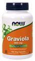Picture of NOW Graviola, 500 mg, 100 vcaps