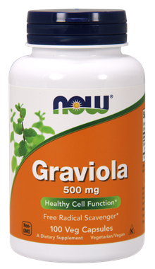 Picture of NOW Graviola, 500 mg, 100 vcaps