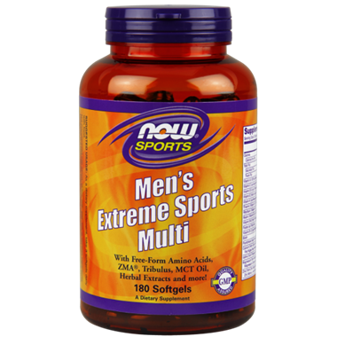 Picture of NOW Men's Extreme Sports Multi, 180 softgels