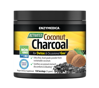 Picture of Enzymedica Activated Coconut Charcoal, 75 grams powder
