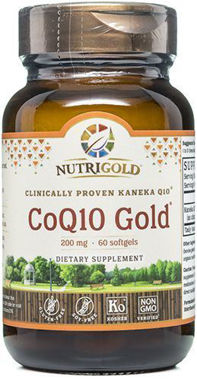 Picture of NutriGold CoQ10 Gold, 200 mg, 60 softgels (TEMPORARY OUT OF STOCK)