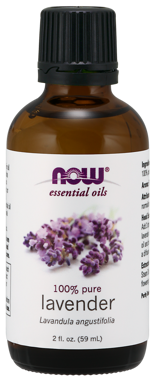 Picture of NOW 100% Pure Lavender Oil, 2 fl oz