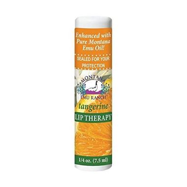 Picture of  Montana Emu Ranch Lip Therapy, Tangerine, 0.25 fl oz