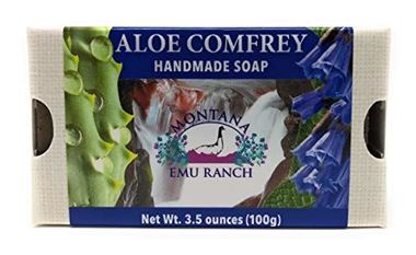 Picture of Montana Emu Ranch Handmade Soap, Aloe Comfrey, 3.5 oz