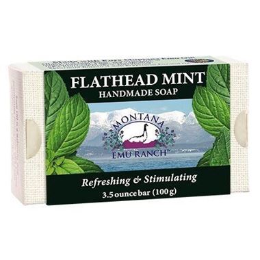 Picture of Montana Emu Ranch Handmade Soap, Flathead Mint, 3.5 oz