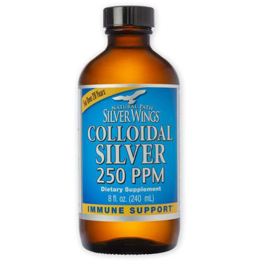 Picture of Natural Path Silver Wings Colloidal Silver 250 PPM, 8 fl oz