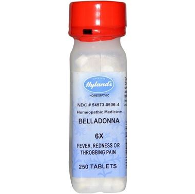 Picture of Hyland's Belladonna 6x, 250 tabs