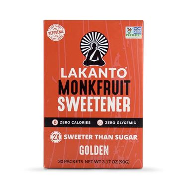 Picture of Lakanto Monkfruit Sweetener Golden, 30 packets