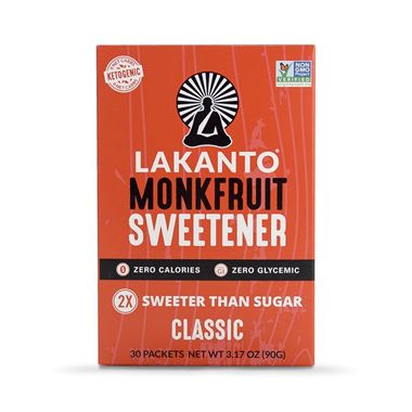 Picture of Lakanto Monkfruit Sweetener Classic, 30 packets