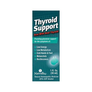 Picture of NatraBio Thyroid Support, 1 fl oz