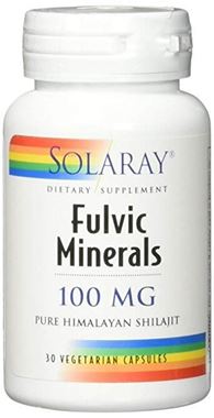 Picture of Solaray Fulvic Minerals, 100 mg, 30 vcaps