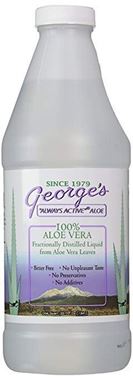 Picture of George's 100% Aloe Vera Liquid, 32 fl oz