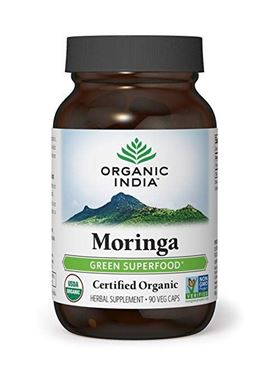 Picture of Organic India Moringa, 90 vcaps