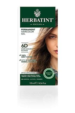 Picture of Herbatint Permanent Haircolor Gel, 6D Dark Golden Blonde, 4.56 fl oz