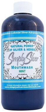 Picture of Simply Silver Mouthwash, Mint, 16 oz