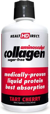 Picture of Health Direct AminoSculpt Collagen Sugar-Free, Tart Cherry, 15 fl oz