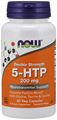 Picture of NOW Double Strength 5-HTP,  200 mg, 60 vcaps