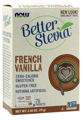 Picture of NOW Better Stevia, French Vanilla, 75 packets