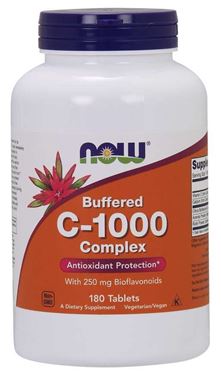 Picture of NOW Buffered C-1000 Complex, 180 tabs
