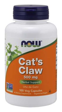 Picture of NOW Cat's Claw, 500 mg, 100 vcaps