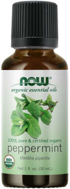 Picture of NOW  100% Pure & Certified Organic Peppermint Oil, 1 fl oz
