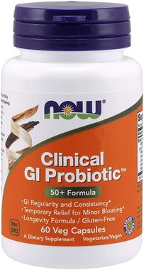 Picture of NOW Clinical GI Probiotic, 60 vcaps