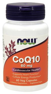 Picture of NOW CoQ10, 60 mg, 60 vcaps