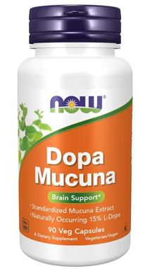 Picture of NOW Dopa Mucuna, 90 vcaps