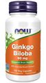 Picture of NOW Ginkgo Biloba, 60 mg, 120 vcaps