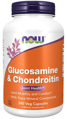 Picture of NOW Glucosamine & Chondroitin, 240 vcaps
