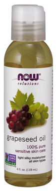 Picture of NOW Grapeseed Oil, 4 fl oz